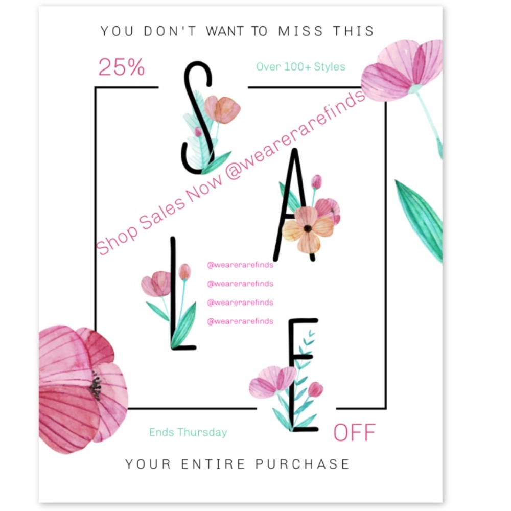 Get An Extra 25% Off Entire Purchase
